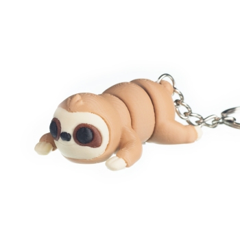 Leniwiec - brelok do kluczy